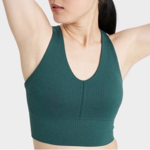 All In Motion Seamless Ribbed Sports Bra - Picture 3 of 5